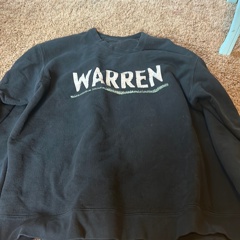 oversized sweatshirt, warren, men’s large, good condition
